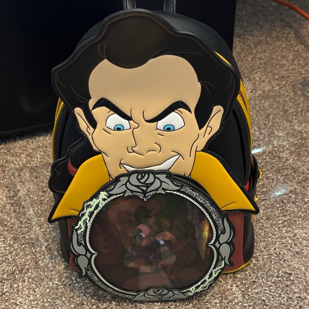 Loungefly Black and Yellow Character Backpack